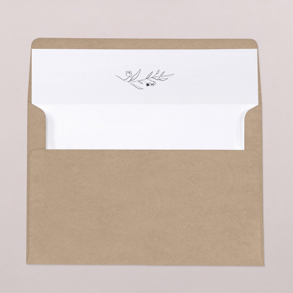 Binnenkant envelop