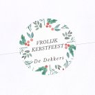 Aquarel sneeuwvlok
