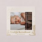 Kerstbal - gouden krans