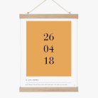 Datum poster