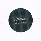 Claudine - tartan