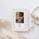 Beige tartan