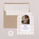 Beige tartan