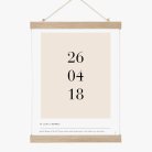 Datum poster