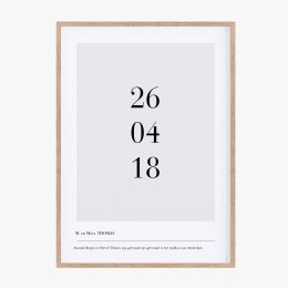 Datum poster