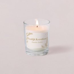 Kerstbal - gouden krans