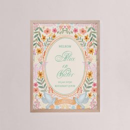 Pastel flowers
