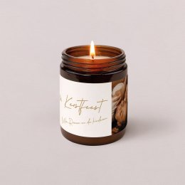 Vintage kerstfoto