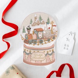 Sneeuwbol - kerstkindje
