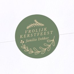 Diepgroene vintage decoratie